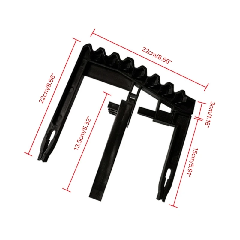 Lightweights Golf Clubs Shafts Stand 9 Iron Clubs Standing Holder AntiShake Golf Irono Clubs Holder Easy to Use