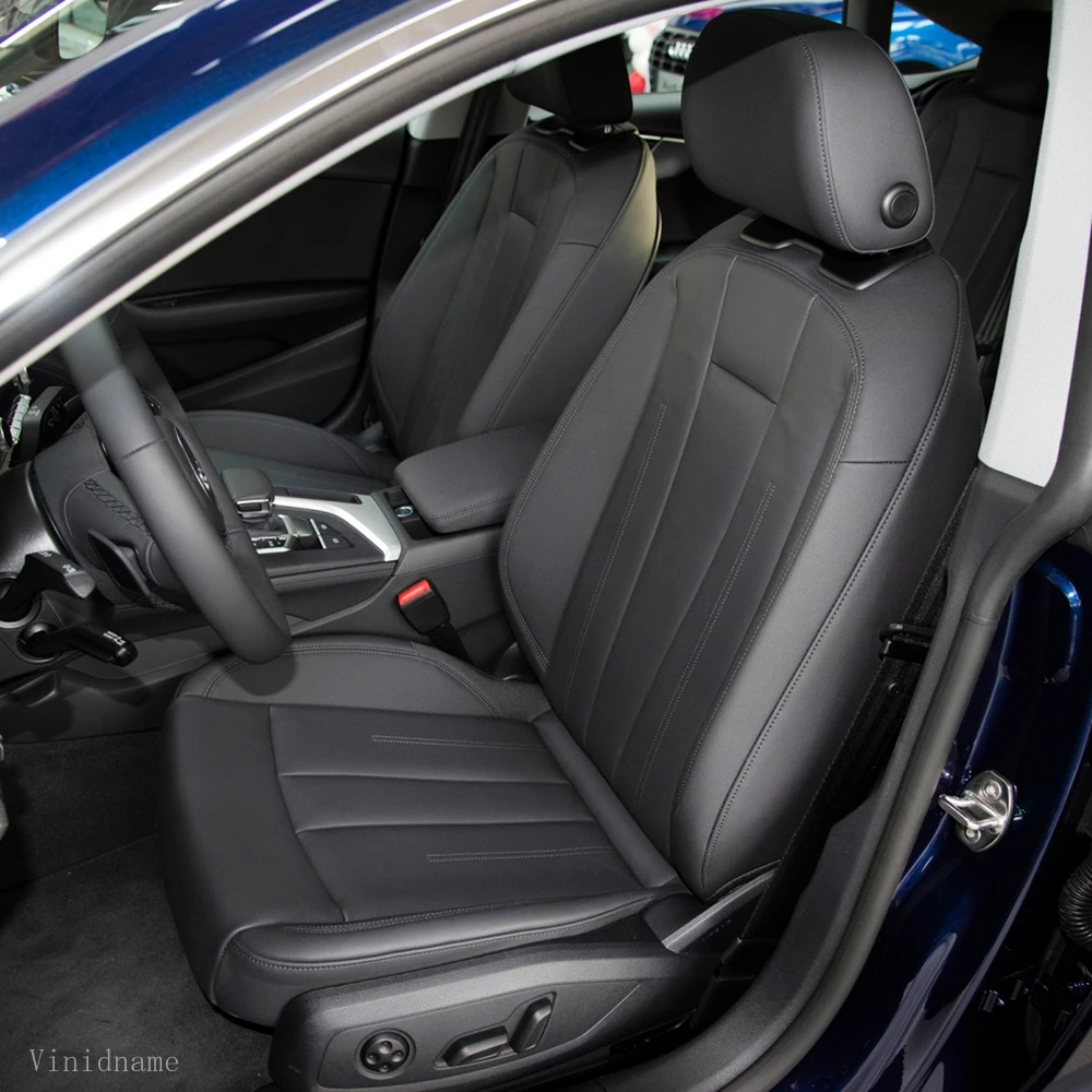 For Audi A5 F5 2016 2017 2018 2019 2020 2021 2022 2023 2024 2025 PU Leather Custom Car Seat Covers Full Set Interior Accessories