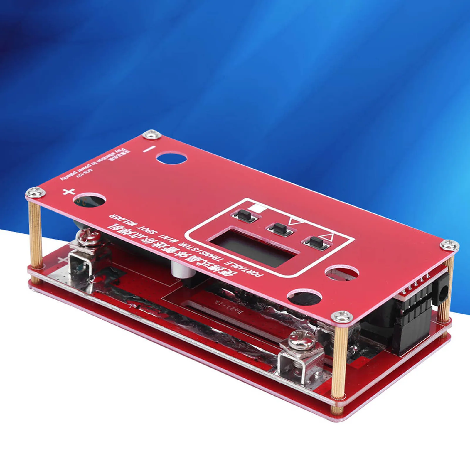 

Mini Spot Welder Machine Portable Transistor Lithium Battery For Capacitor Spot Welder Welding Tools Portable Spot Welder