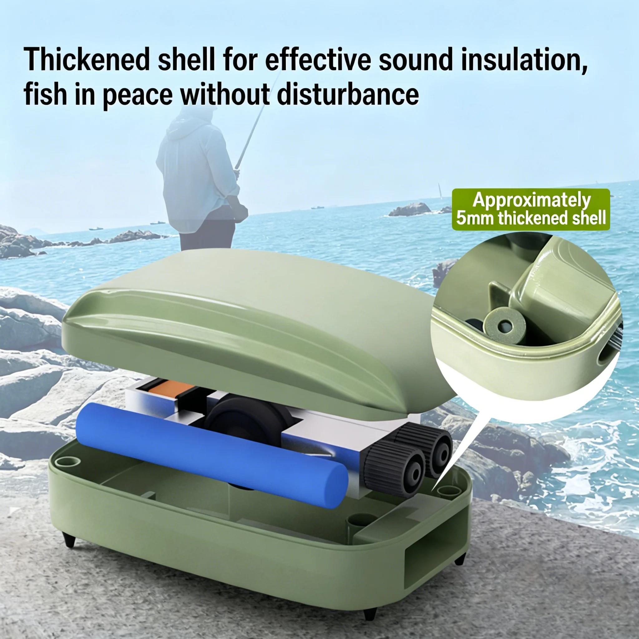 Aquarium Fish Tank Oxygen Air  - Air Pump Silent review and price