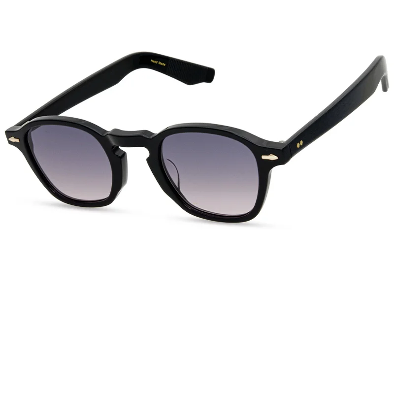 

High quality acetate fiber retro classic box sunglasses, sun protection UV 400 sunglasses, unisex