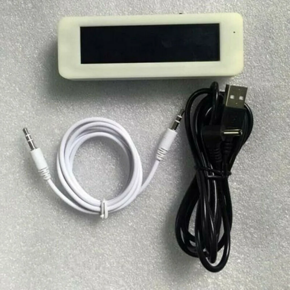 

Audio Visualization Approx. 105*20*35mm Audio Level Indicator Device Active Light Emission Automatic Time Display