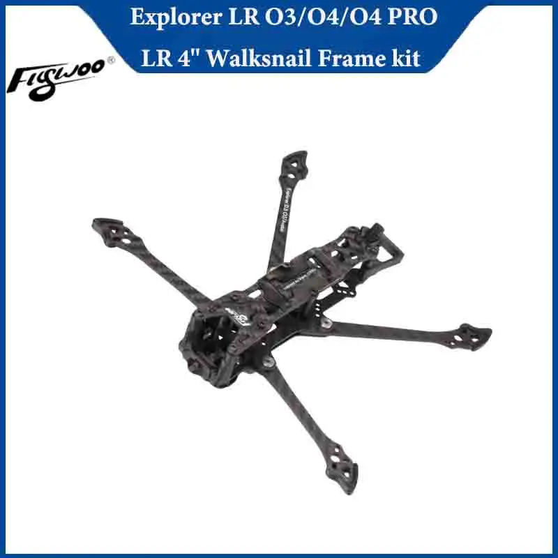 Flywoo Explorer LR O3/O4/O4 PRO LR 4 ''Kit de cadre Walksnail le drone Fpv Ultra-Compact ultime, pièces de bricolage, accessoires RC