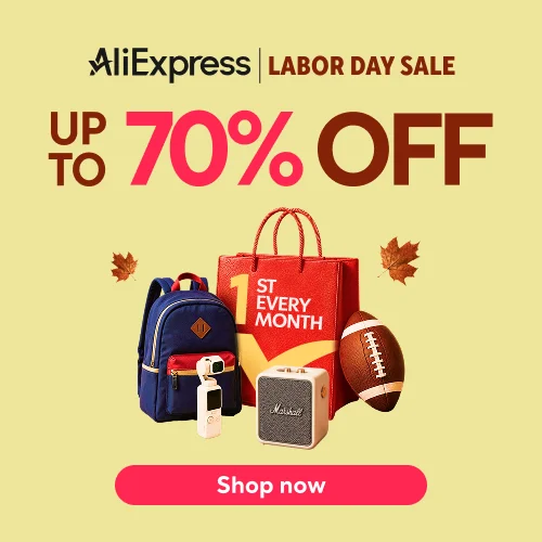 AliExpress Labor Day Sale