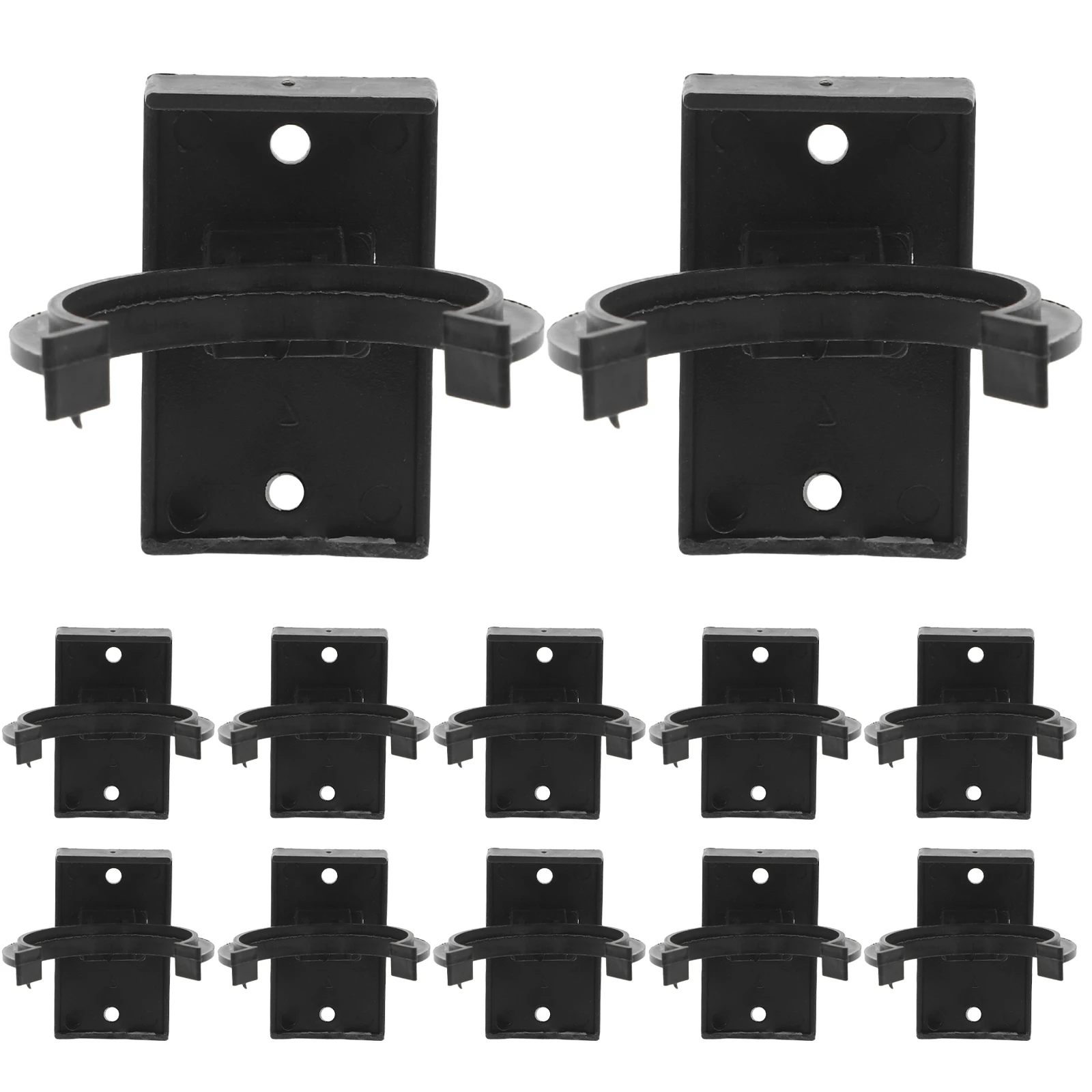 

12 Sets Cabinet Skirting Bath Panel Clips Kit Plinth Bracket Feet Fence Leveler Legs Plastic Toe Kick Kitchen Board Easy