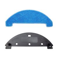 B43C Replacement Parts For ABIR K30/K20 Robot Vacuum Cleaner- 2PCS Mop Cloth Holder& Mop Cloth Set