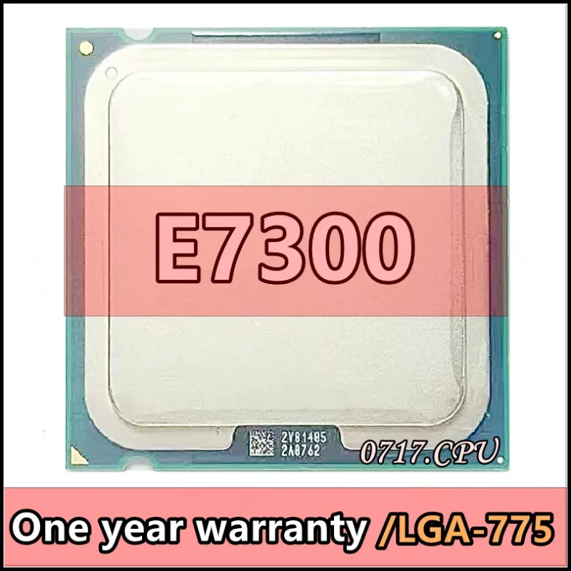 وحدة المعالجة المركزية E7300 SLAPB/ 2.5 جيجا هرتز/ LGA775 /775pin/3 ميجابايت L2 كاش/ ثنائي النواة/قطعة معالج متناثرة