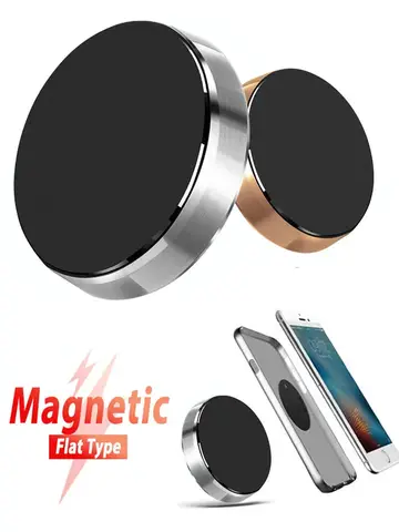Magnetic Car Phone Holder Universal Car Phone Stand for iPhone Xiaomi Huawei Samsung Dashboard Wall Mounted Car Magnet Sticker