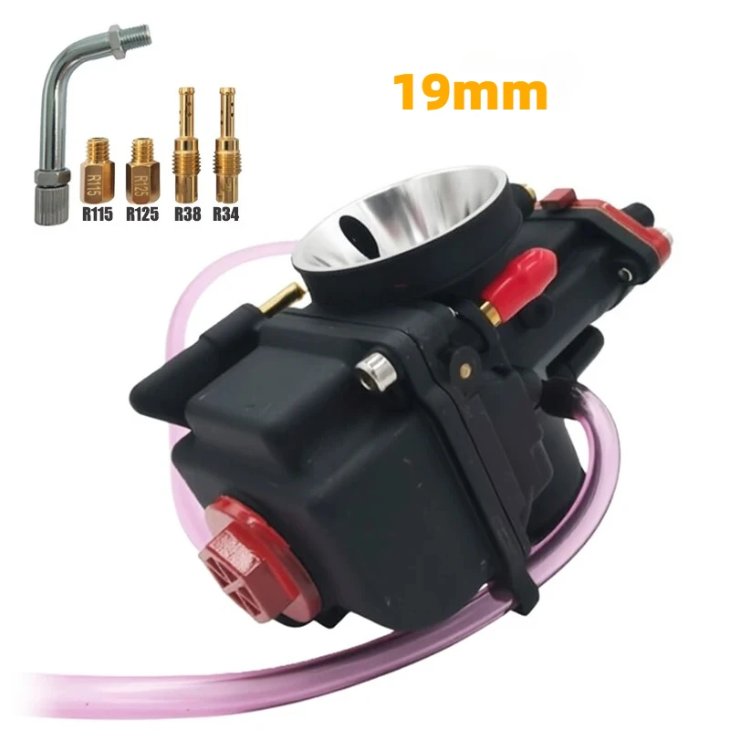 Carburetor Pwk 19 mm For Scooter Jog Zuma SR50  KTM65 CR60 Yamaha PW80 Pit Bike Moped Carburetor 2T Stroke 70-90cc Carburateur
