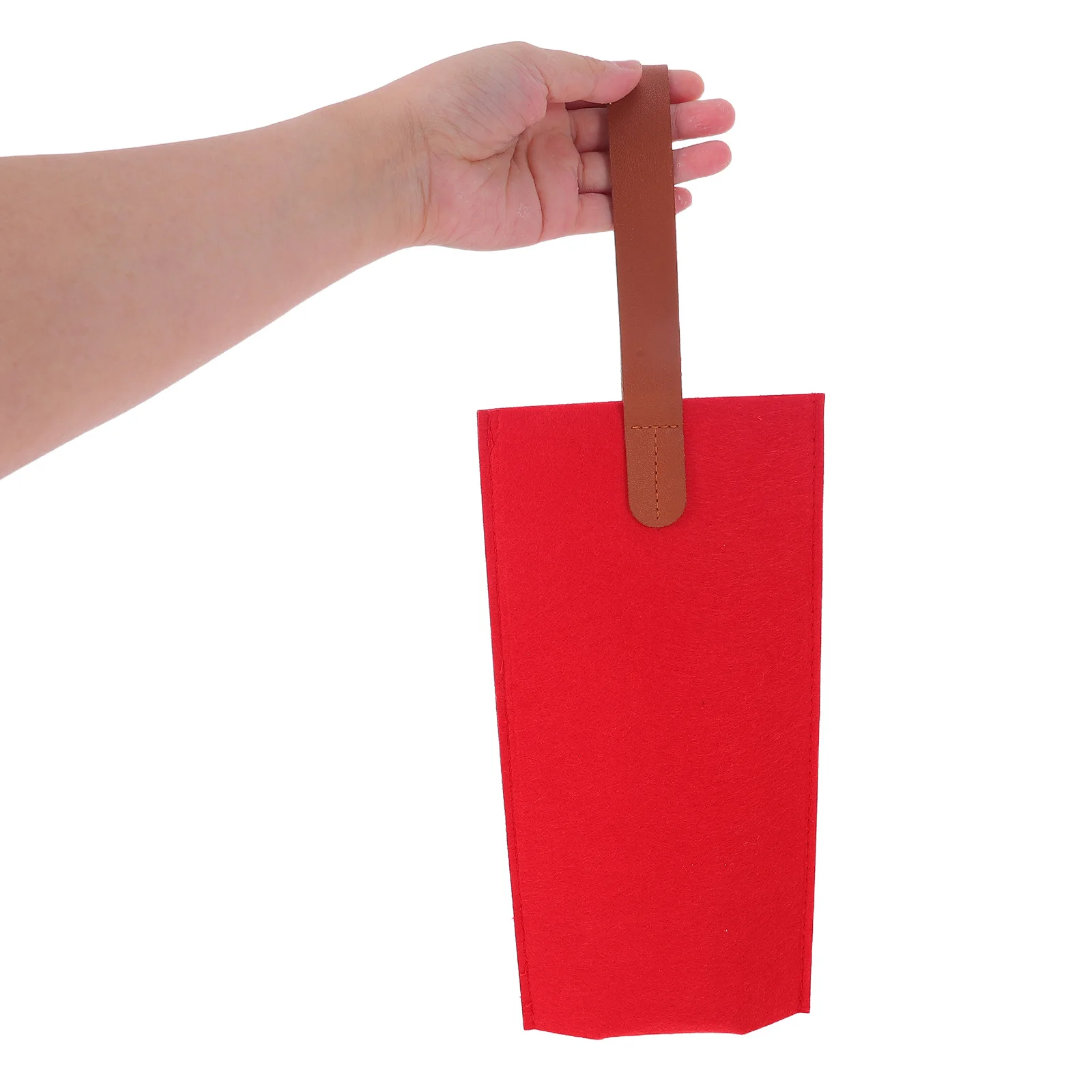 

10Pcs Folding Felt - Lightweight Insulated Bottle Carrier - Portable Reusable Bag for Festivals Picnics Holidays and