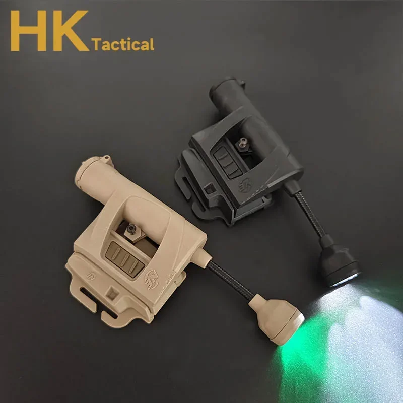 Tactical Helmet Light Mpls 4 Charge 4 Modes White light Green Red IR Fill light Lamp Hunting  Flashlight LED Equipment