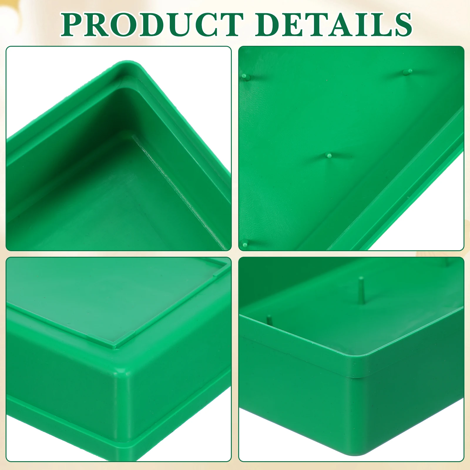 꽃꽂이용 폼 트레이 10개 플라스틱 플로랄 베이스 볼 DIY 식물 스탠드 도구 홀더 진흙 용기 공예 용품