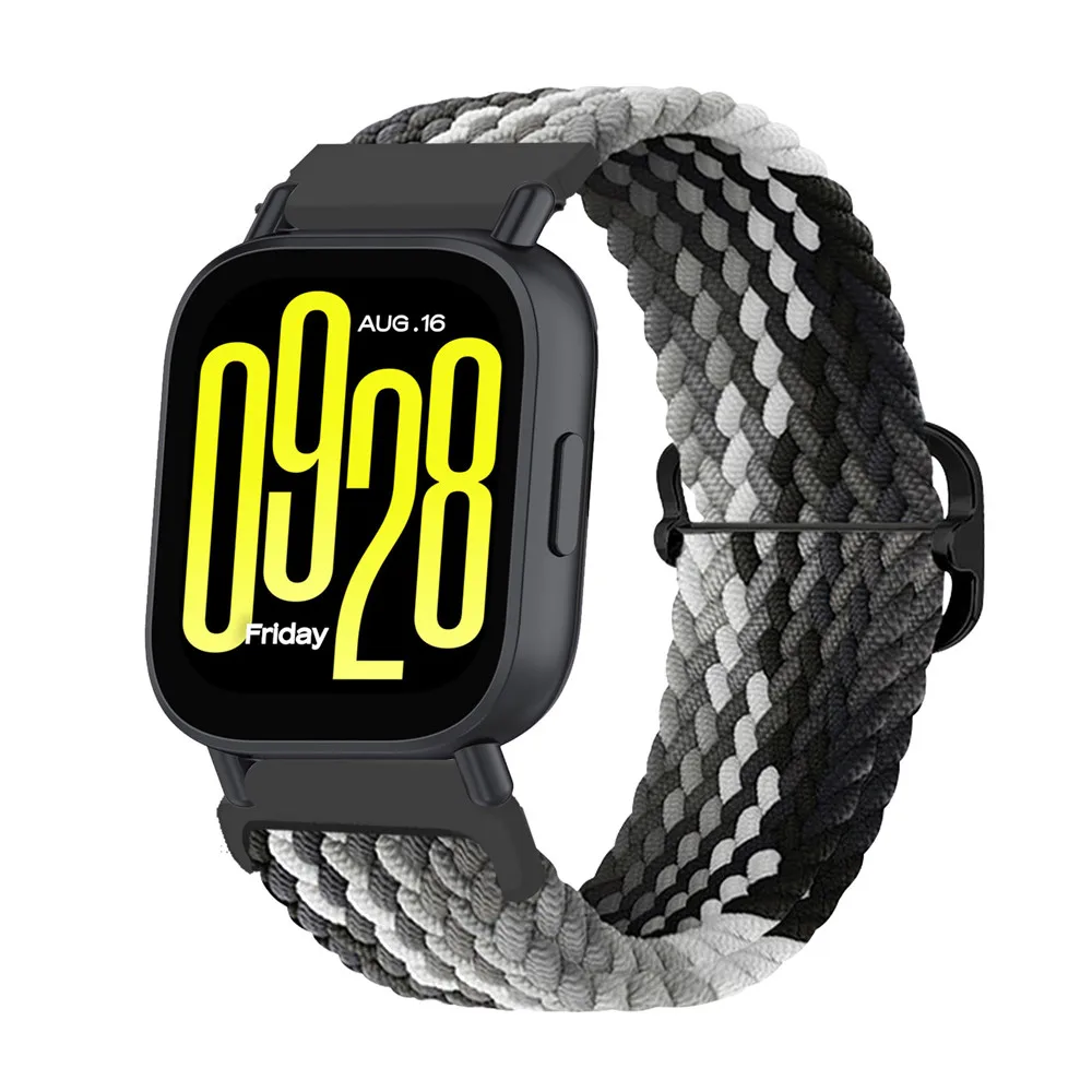 

Эластичные ленты для Xiaomi Redmi Watch 5, ремешок Active/Lite, нейлоновый тканый ремешок с скользящей пряжкой