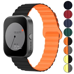 Pulseira de laço magnético para CMF Watch Pro, Silicone Strap, Smart Watch Band, Pulseira, Correa Acessório