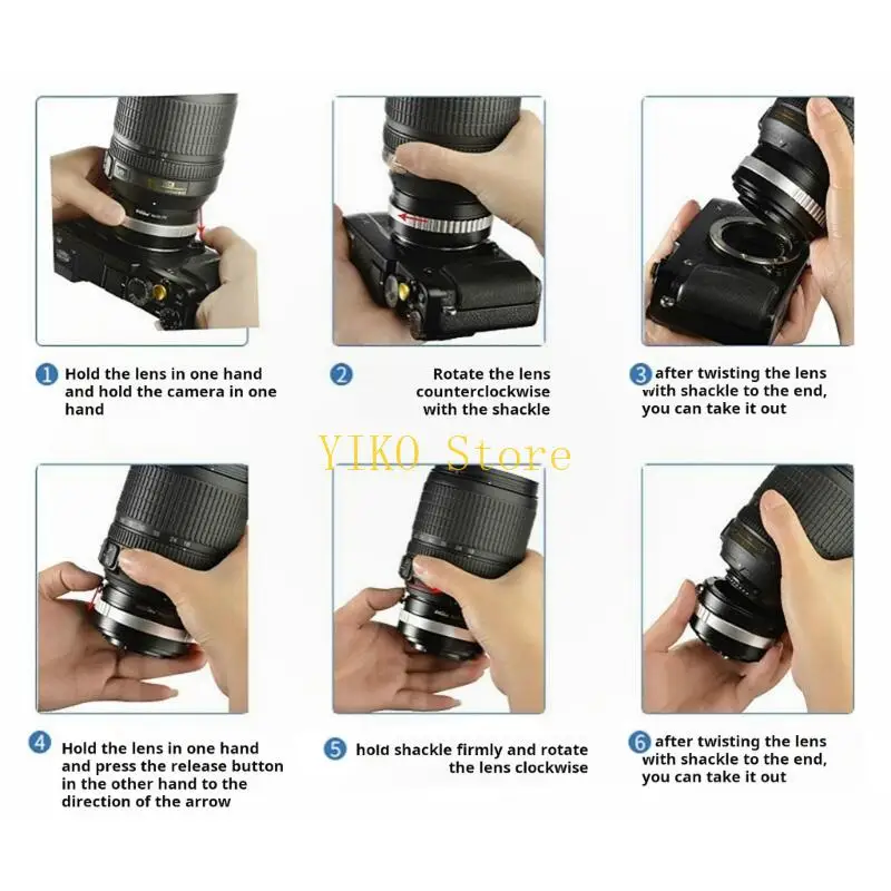 K32C Compactly Lens Mount Adapter For 3 5 7 A7R Camera Systems