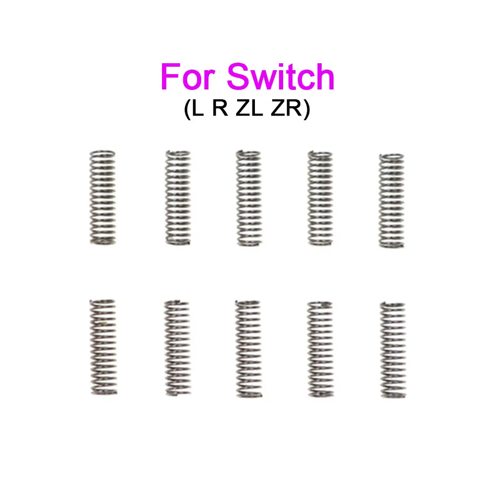 10-100pcs For PS3 PS4 PS5 Switch L2 R2 Trigger Button Spring Metal Replacement R2 L2 Trigger Buttons Component