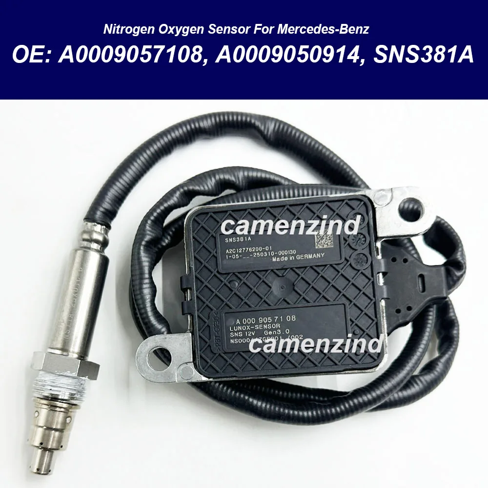 

A0009057108 A0009050914 A0009053119 SNS381A Nitrogen Oxygen NOx Sensor 12V For Mercedes-Benz E-CLASS W213 E220D C238 W222 C257