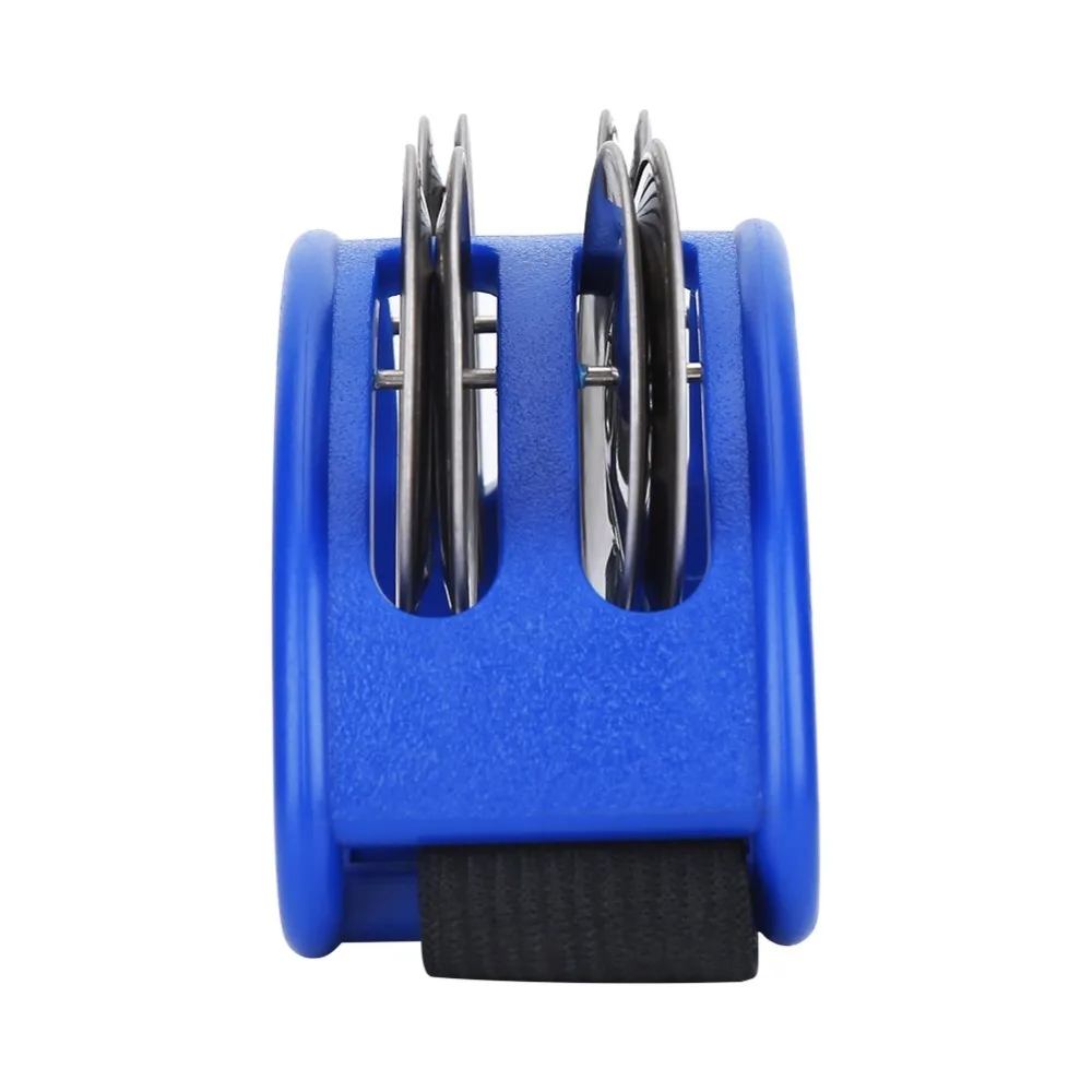2 Campanas de Navidad ​ ​ Pandereta de pie ​ ​ Correa Elástica ​ ​ Negro/Azul ​ Pedal de percusión para pies ​ ​ Campana de Juguete