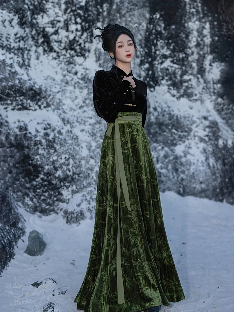 

Разноцветная бархатная юбка, 45-метровая распашная базовая юбка с сухим снегом и бамбуковым перерывом на весну, осень-зиму, шарф Peaco...