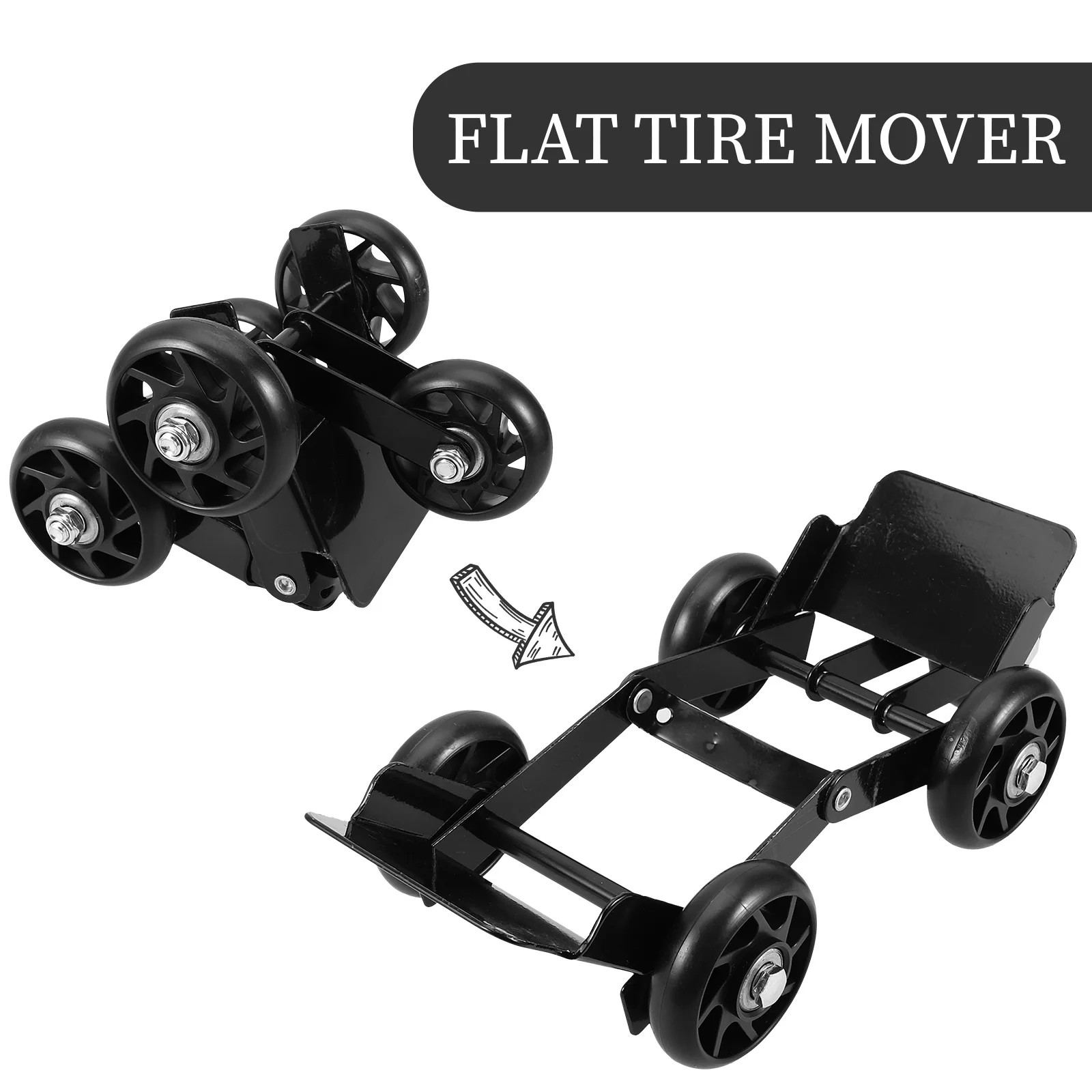 دراجة نارية شقة الإطارات المحرك أداة الطوارئ الثلج الإطارات عربة الثقيلة دراجة ثلاثية العجلات المساعدة عربة الثلج