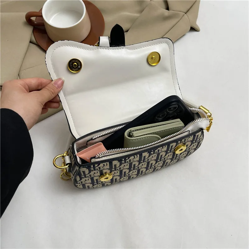 2024 New Fashion Crossbody Bags Women\'s PU Leather Bag Simple High Quality Tote Bag Vintage Boston Handbag Female Shoulder Bags