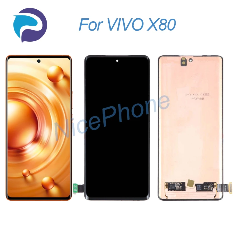 

for VIVO X80 LCD Screen + Touch Digitizer Display 2400*1080 V2183A, V2144 For VIVO X80 LCD Screen Display