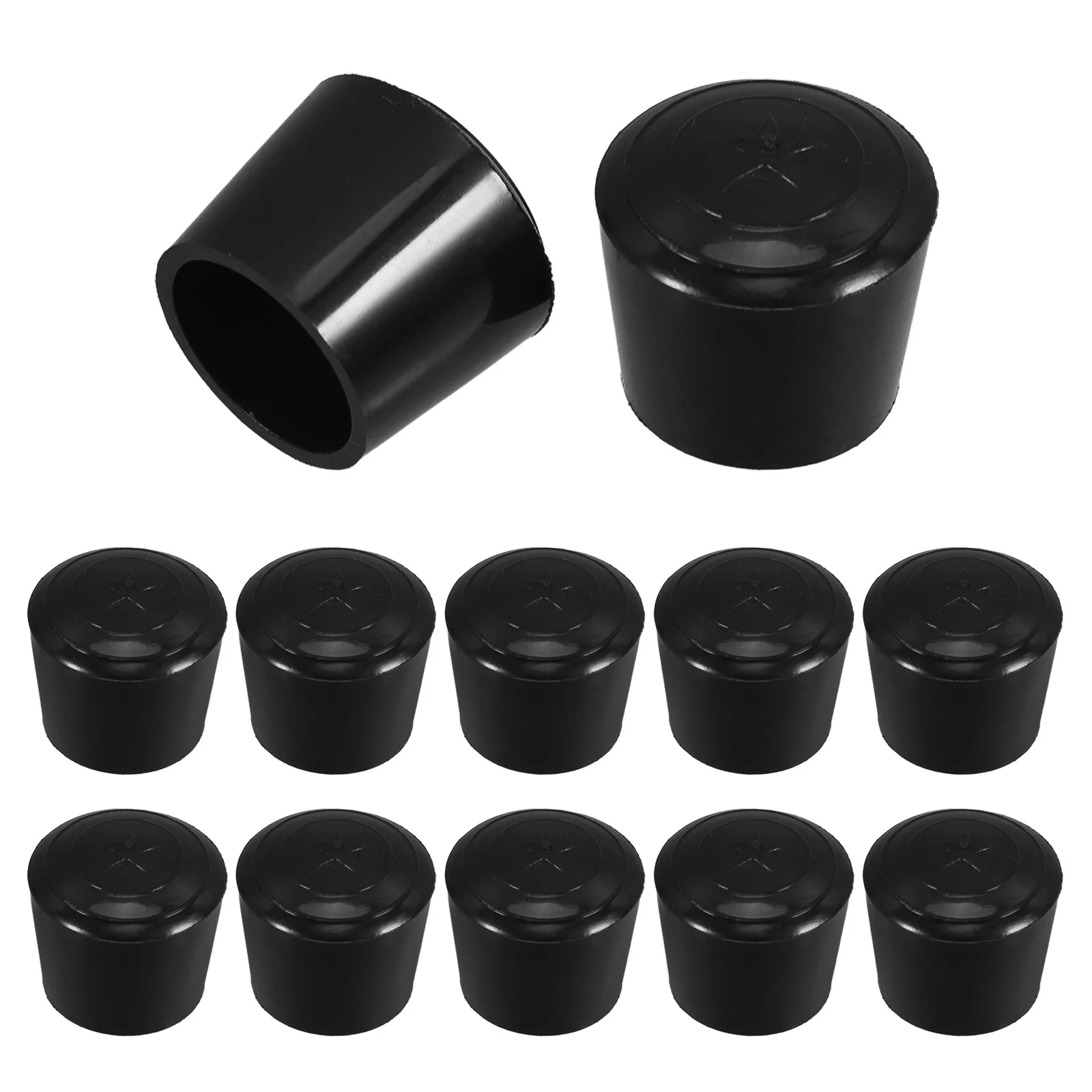 12 Uds. Tapas protectoras de goma para pies de silla, cubiertas antihundimiento, protectores de patas de mesa, reducción de ruido y arañazos en el suelo, fácil