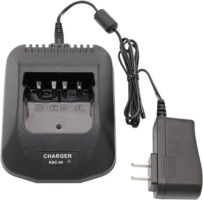 Chargeur de batterie pour MendRadioMendTK-260 TK-360 TK-270 TK-370 TK-272G TK-372G TK-3100 TK-2102 TK-3102 KNB-14