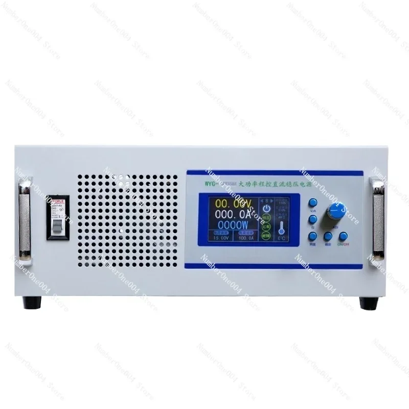 DC Regulated Power Supply 12V 48V 30V 50A 60A 80A 100A Adjustable Digital Display HighPower Programmable Communication Full Load