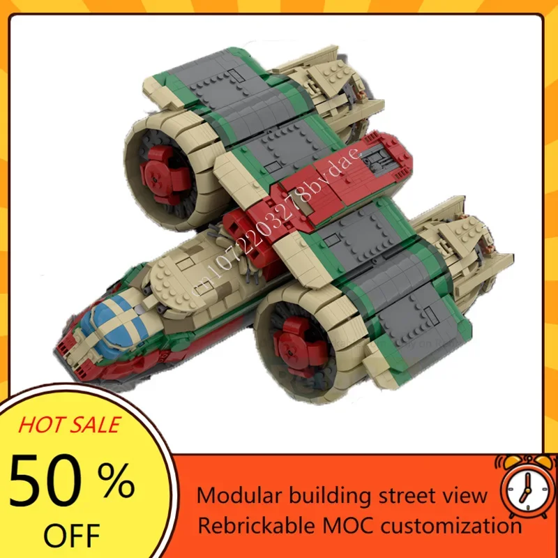 

3542PCSJasters Legacy Playscale Space War Military MOC SpaceShip Battle Custom Puzzle DIY Education Assembly Model kids Toy Gift