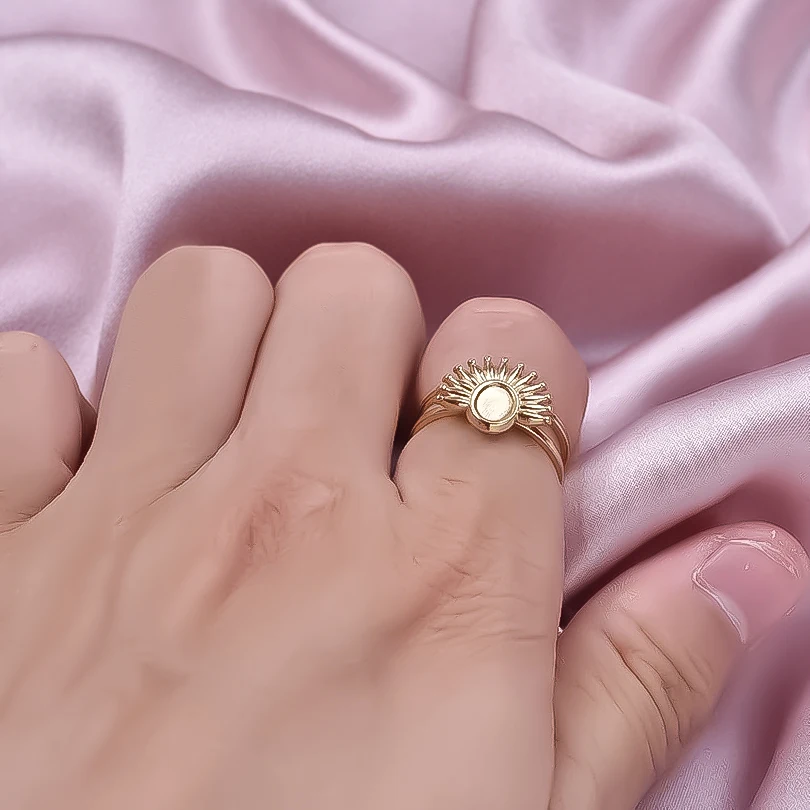 6 sztuk/partia moda stylowe DIY pierścionki ze stali nierdzewnej spersonalizowane wąż usta regulowany palec serdeczny kobiety biżuteria dziewczyny Party prezent — zdjęcie 6