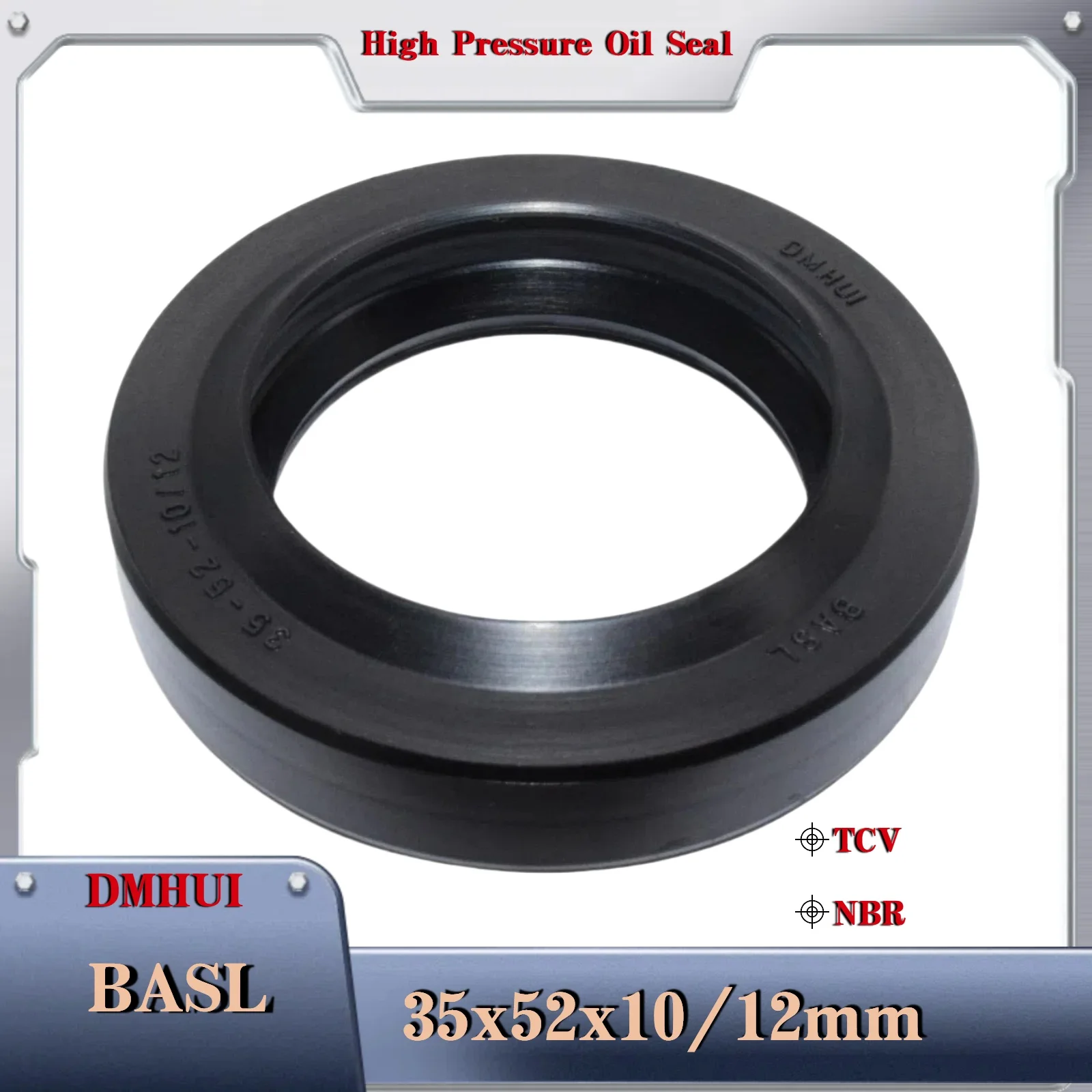 

High Pressure Oil Seal 35-52-10/12 35×52×10/12, Hydraulic Pump Repair Kit Used In Hydraulic Pump/Motor Rotary Shaft Seal