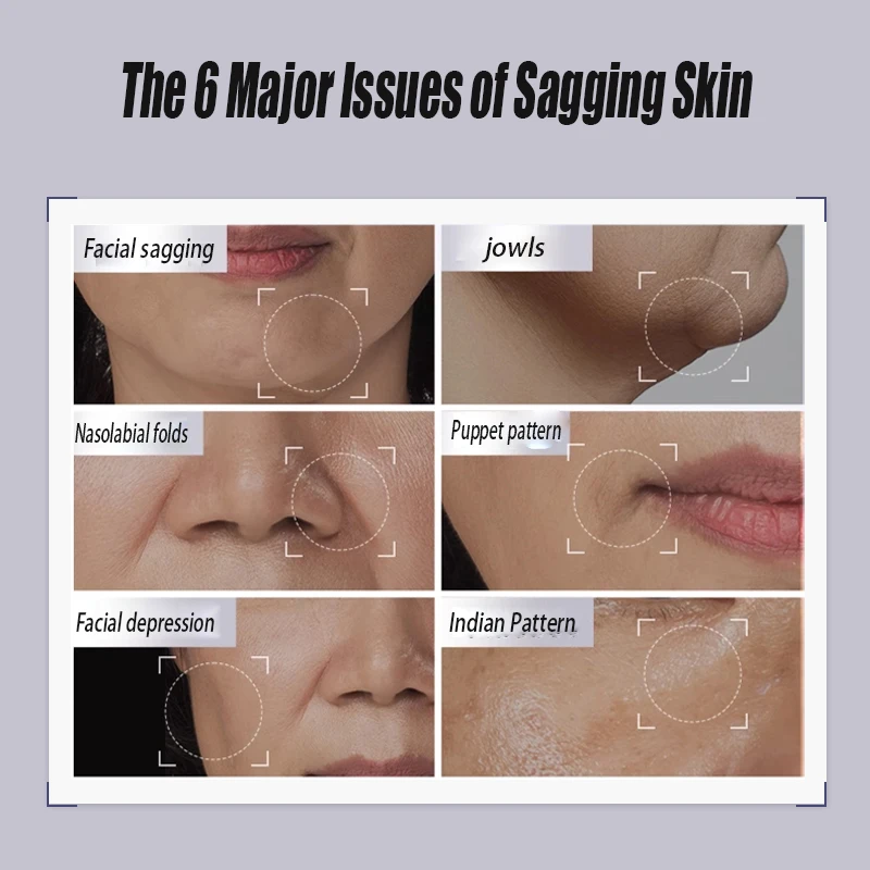 Dispositif de Lifting du visage, introducteur de Massage de beauté du visage du cou, rajeunissement de la peau à microcourant, dispositif de beauté Anti-vieillissement, masseur pour le visage