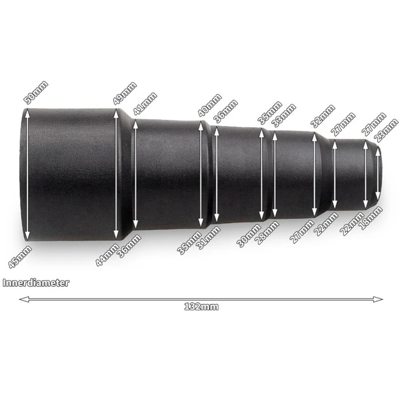5X Universal Vacuum Hose Adapter Hose Accessories Adaptor Connector Five-Layer Adapter Of 18-50Mmglobal Stock Ready