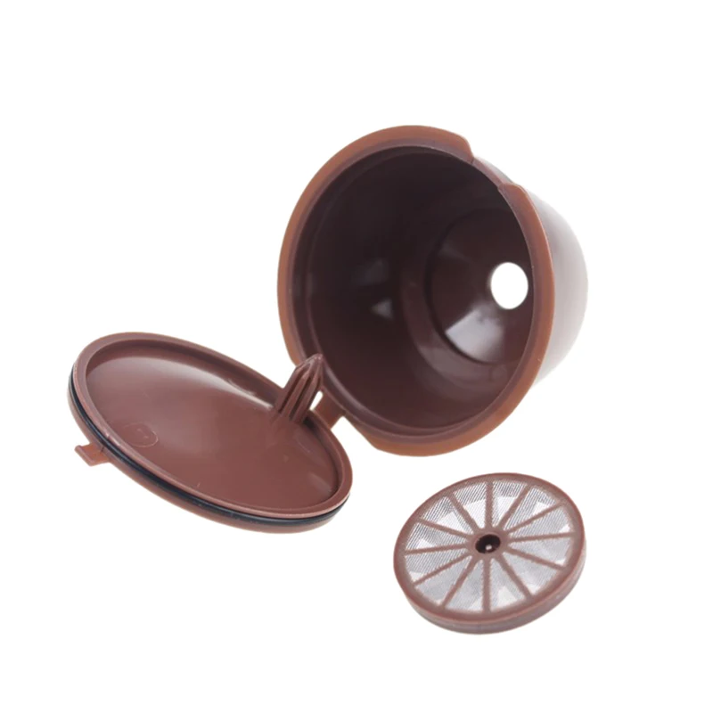 New Reusable Dolce Gusto Coffee Capsule,Plastic Refillable Compatible Dolce Gusto Coffee Filter Baskets Capsules 1Pcs