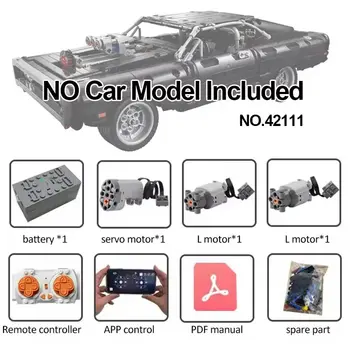 MOC定製版路虎衛士42110 SUV技術應用控制遙控馬達套裝改裝積木套件DIY積木玩具 10 最佳銷售 樂高 42110 - №4