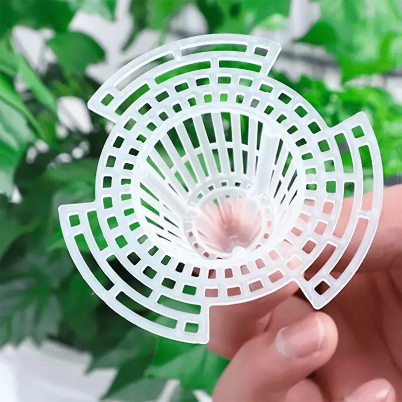10Pcs Flower Pot Bottom Mesh Gasket Fixed Wing Design Strong Toughness Improving Drainage Flower Mesh Gasket Garden Supplies