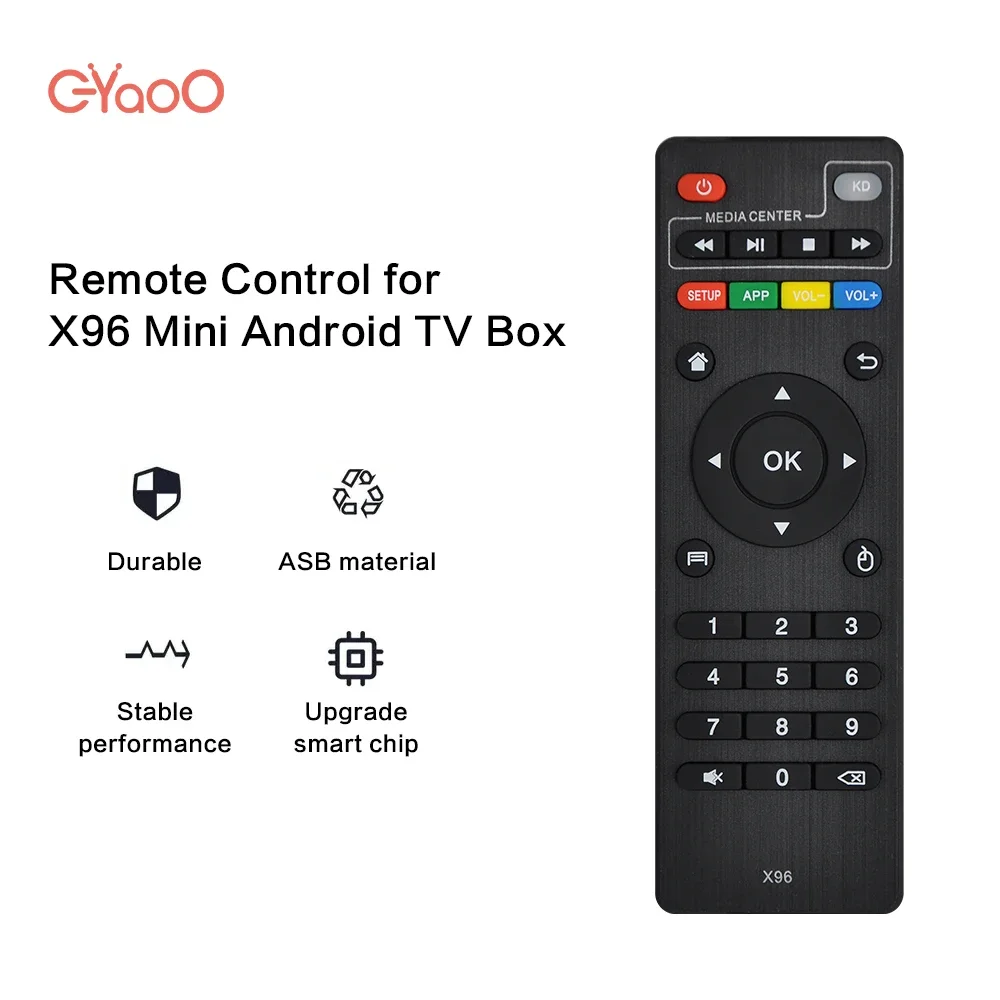 X96 Mini Replaced Universal Android TV Box Remote Control For MXQ Pro 4K T95M T95N T95X MX9 H96 H96 Pro+ Android TV Box