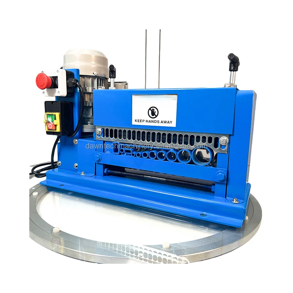 Small Size Home Using Wasted Wire Stripper Copper Plastic Separator Recycling Machine for