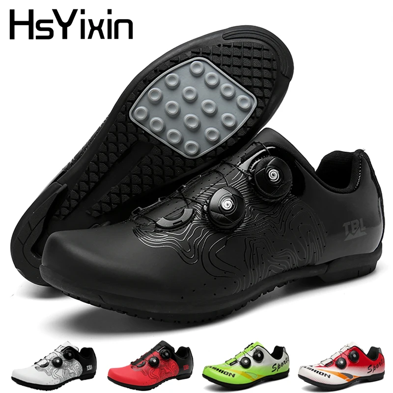 

Breathable Non-slip Mountain Cycling Shoes Men's And Women's Flat Road Bike Sneakers Couple Rubber Shoe for Outdoor Sports Shoes