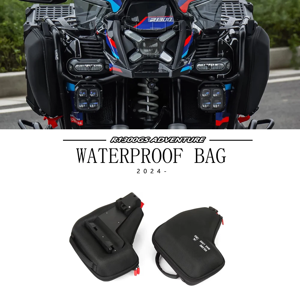 Motorcycle Accessories R1300GS Adventure Fairing Left Right Radiator Cowl Bags Waterproof For BMW R 1300 GS ADV R1300GSA 2024-