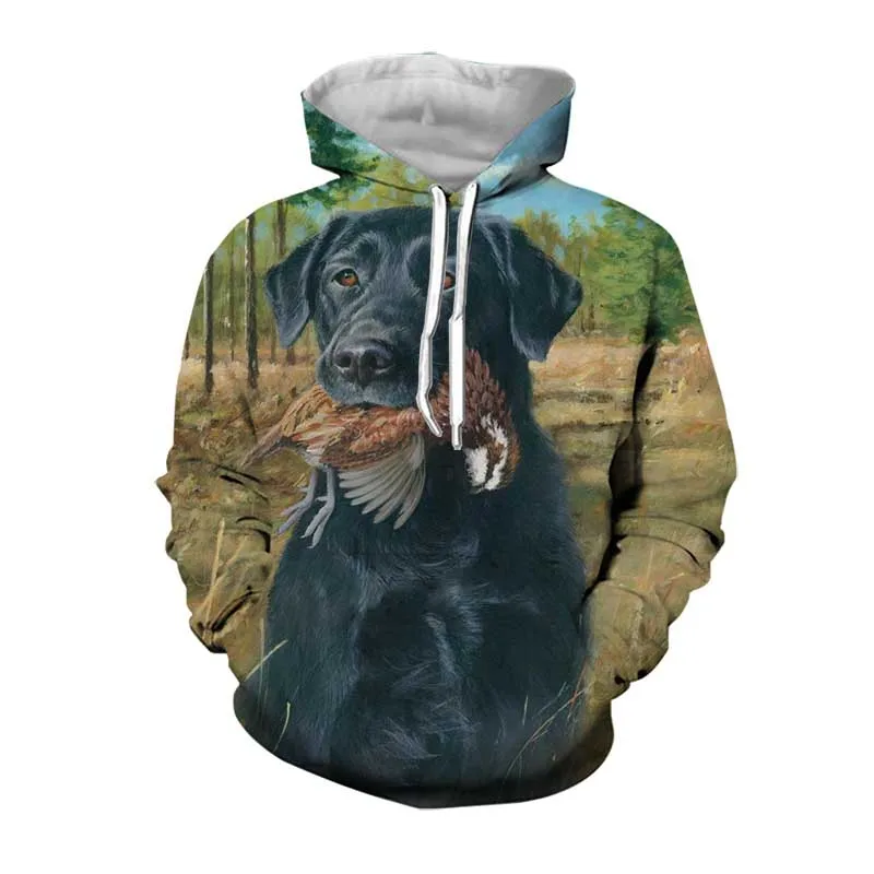 Funny Dog Animal 3D Print Hoodies Men Women Casual Fashion Oversized Hoodie Pullovers Hooded Sweatshirts Tracksuits Man Clothing