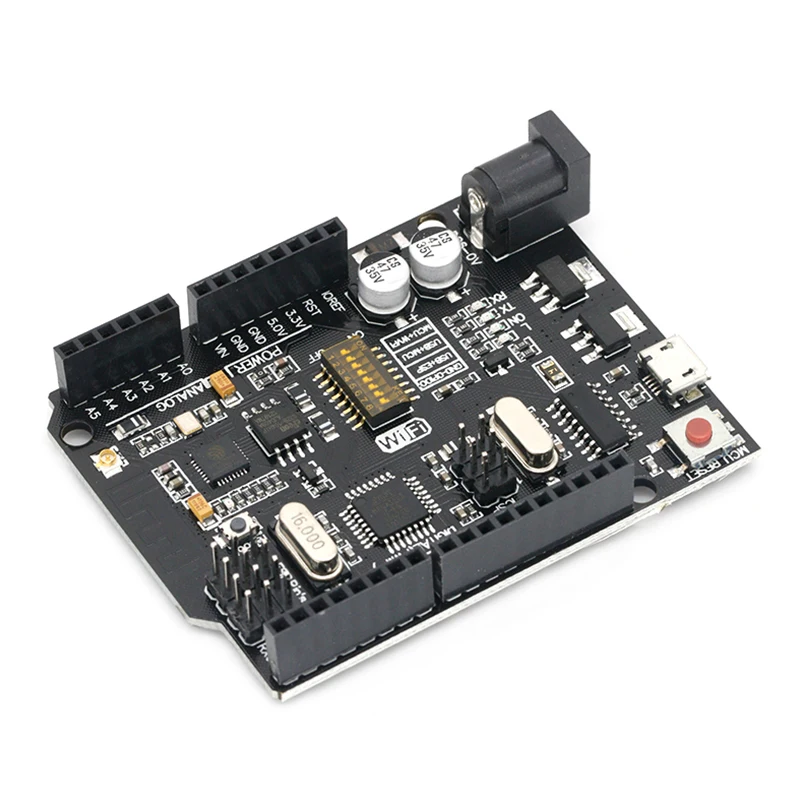 WiFi UNO R3 ATmega328P + ESP826 32Mb di memoria CH340G