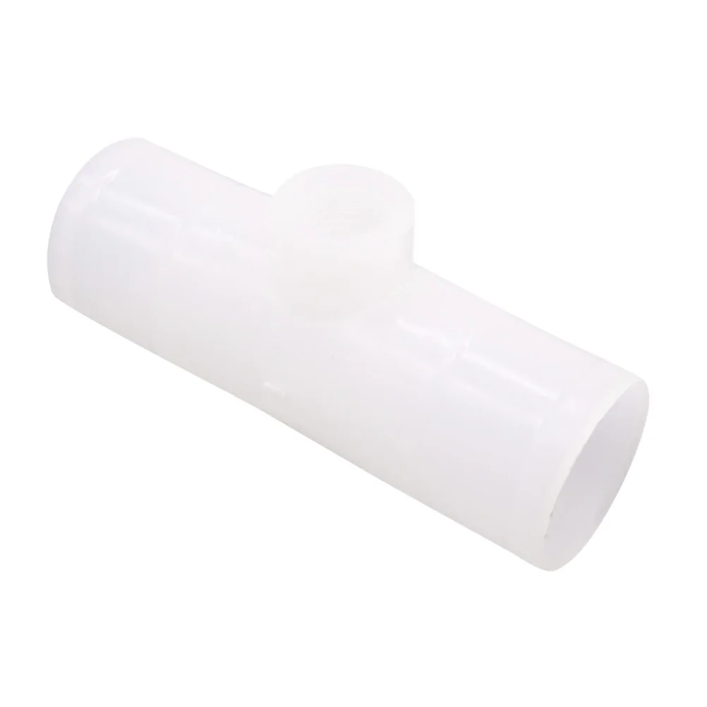 

12pcs Chicken Waterer T-Joint 6.5X2X2Cm Plastic Poultry Drinking Fountain Connector Farm Supplies For Birds Quail Pigeons