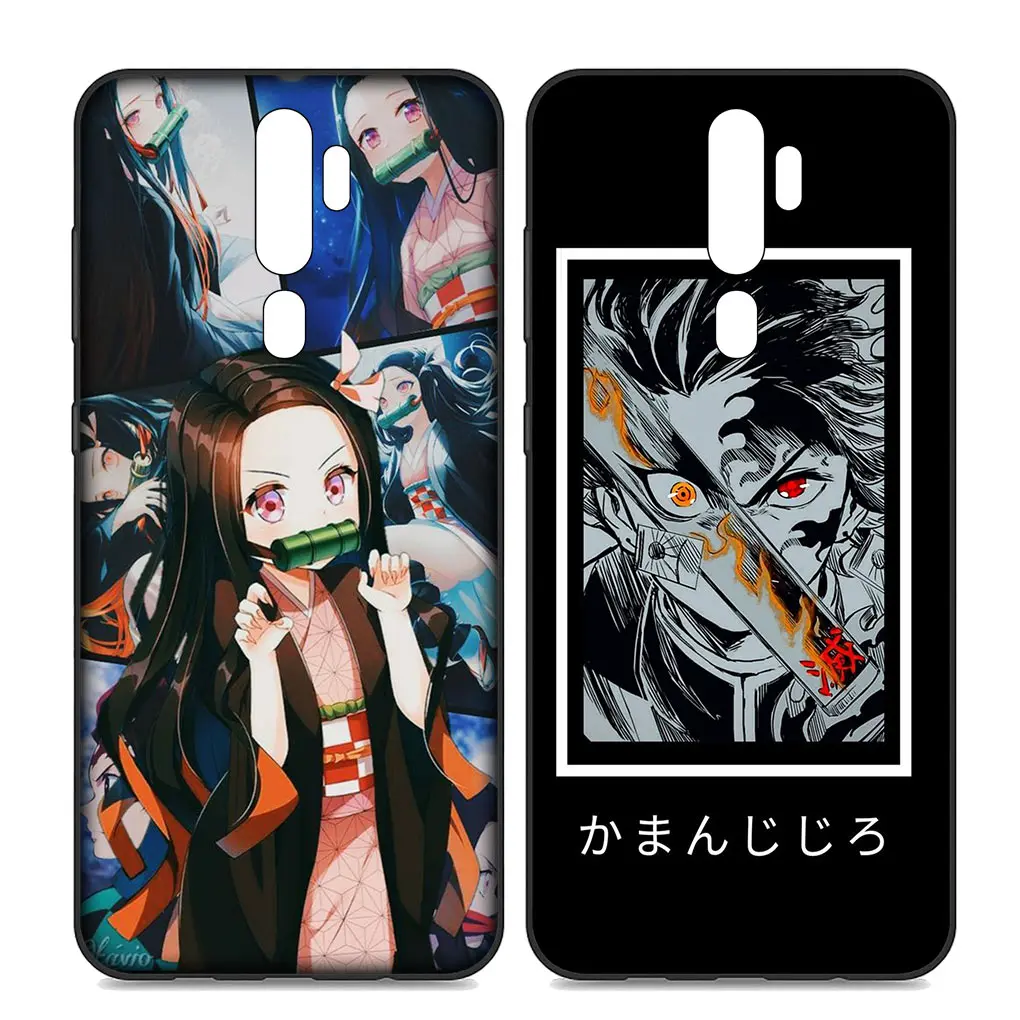 Kyoujurou Demon Slayer Tanjirou Nezuko Phone Casing for Samsung Galaxy A10 A20 A53 A30 A31 A32 A50 A51 A52 A12 A33 Cover Case