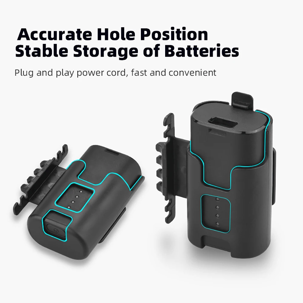 Etui do przechowywania baterii dla DJI Avata uchwyt baterii z pałąkiem na głowę bateria tylny klips uchwyt gogle Combo 2/V2 latające akcesoria do