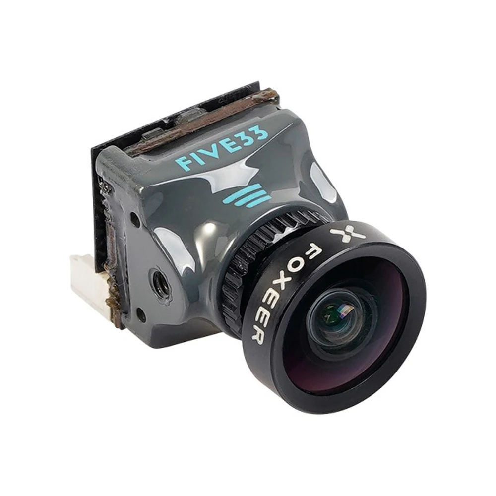 Foxeer Predator 5 Nano Five33 Edition 1000TVL FPV Camera,1.7mm Lens,4:3/16:9 & PAL/NTSC Switchable, Super WDR, For Racing Drones