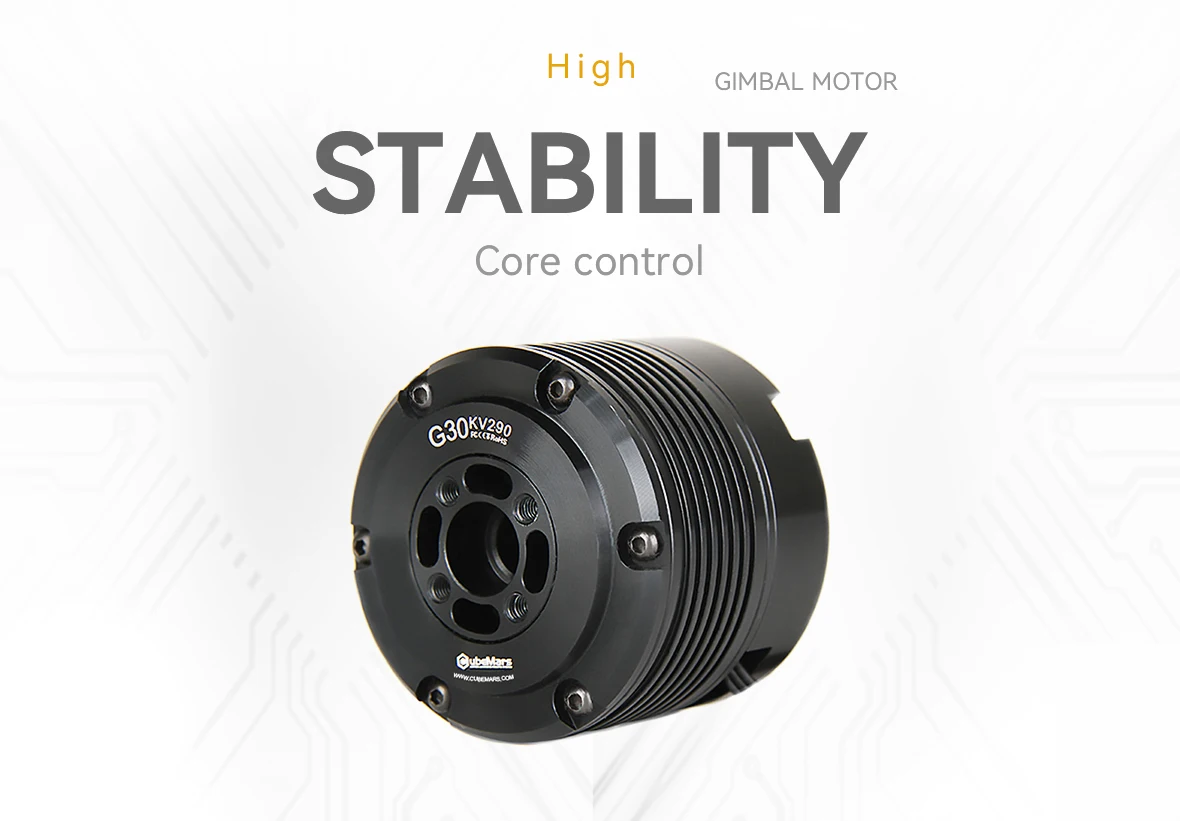 CubeMars G30 KV290 12V Motor for Gimbal and Automatic Driving Systems Photography Equipment, Handheld Gimbals