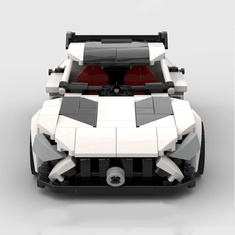 301 pezzi MOC Mercedesesed GT Serie nera Bianco Modello da costruzione blocchi regalo di Natale Architettura giocattoli Idea creativa fai da te Educazione