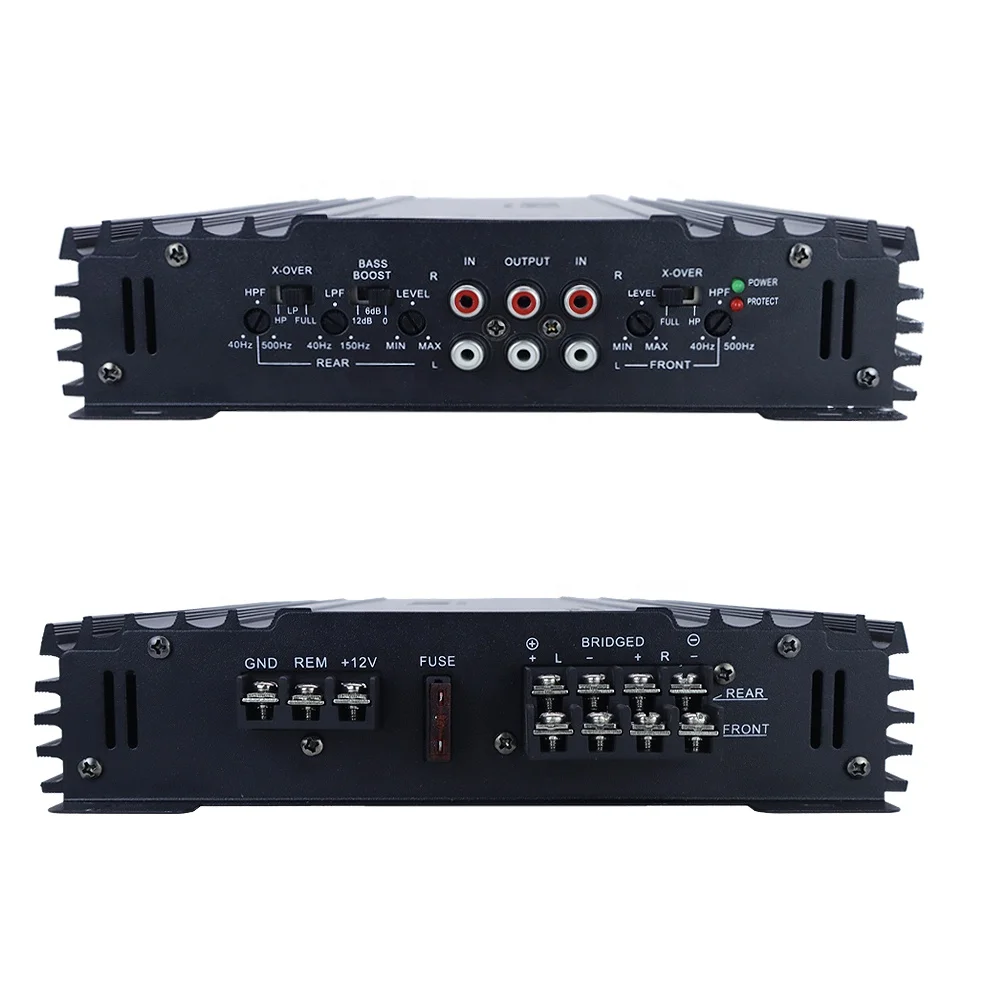 modification DIY car enthusiast feverBig Power  Audio High Quality Class AB 4 Way  Speaker Audio Unit for Auto